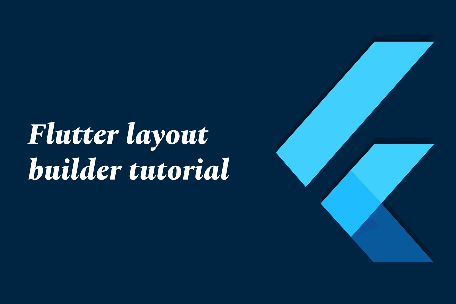 Flutter Training
