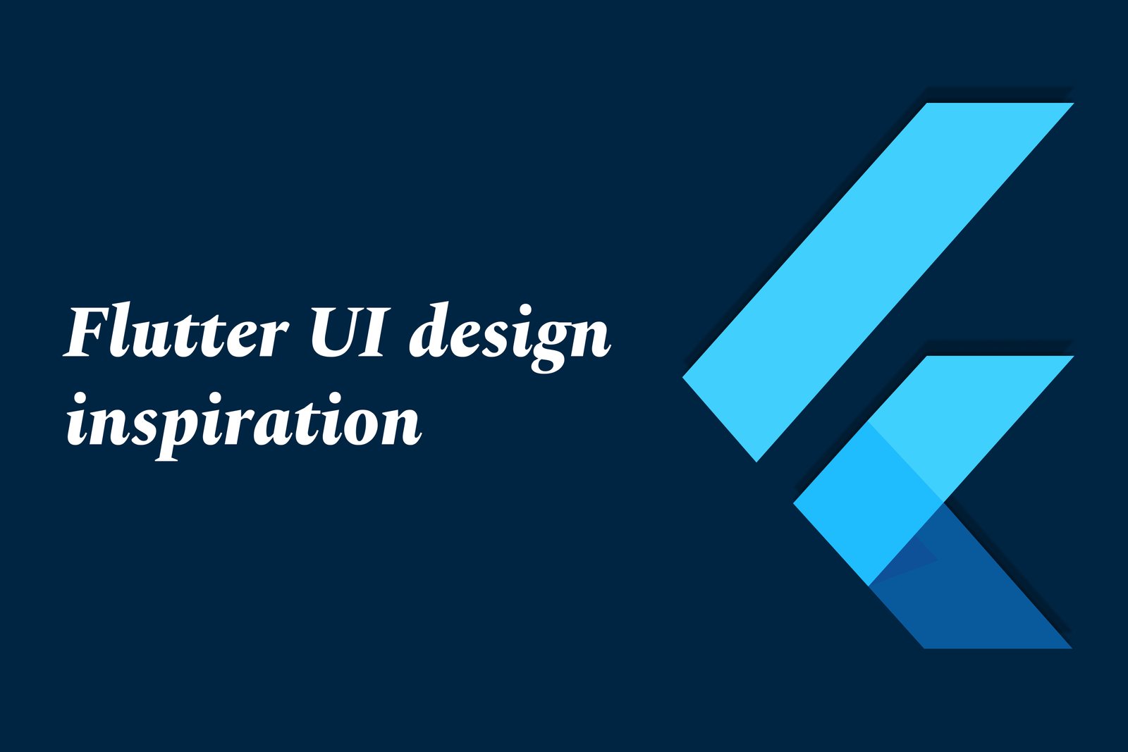 Flutter Training