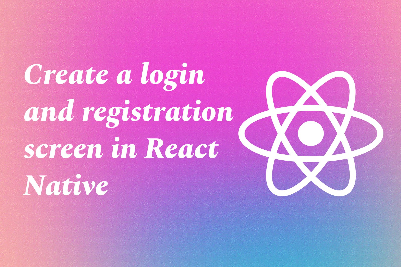 React Native Training