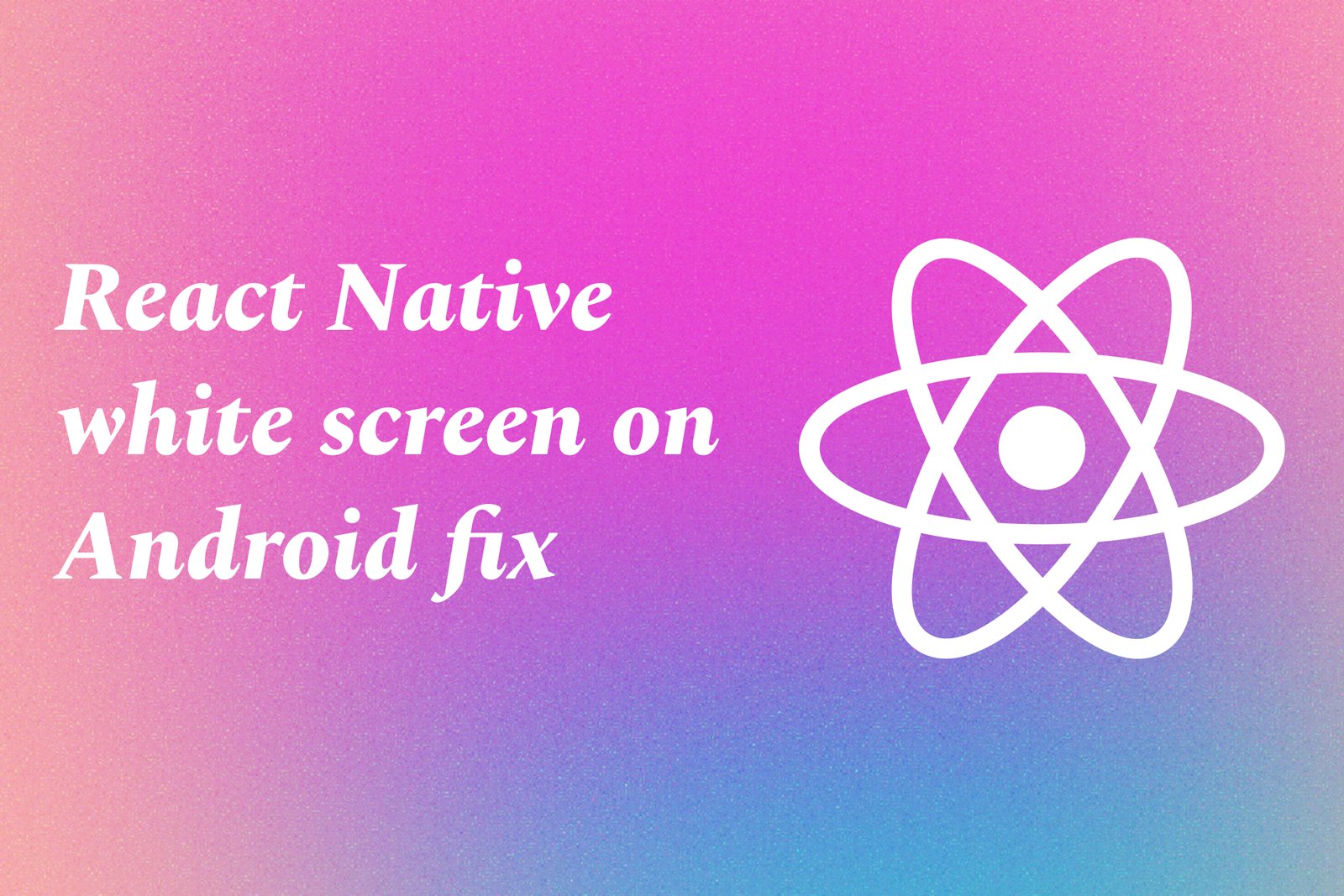 React Native Training