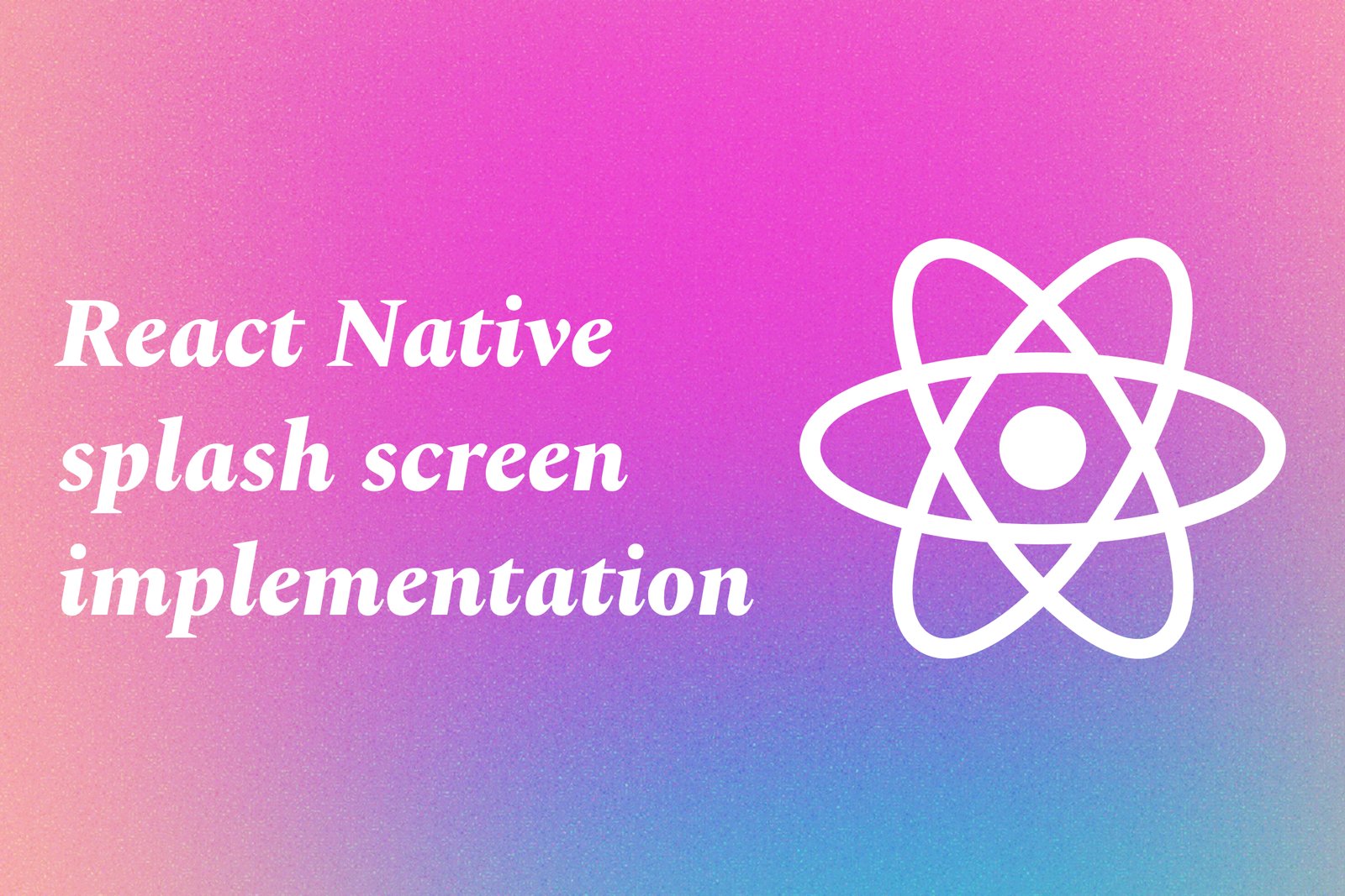 React Native Training