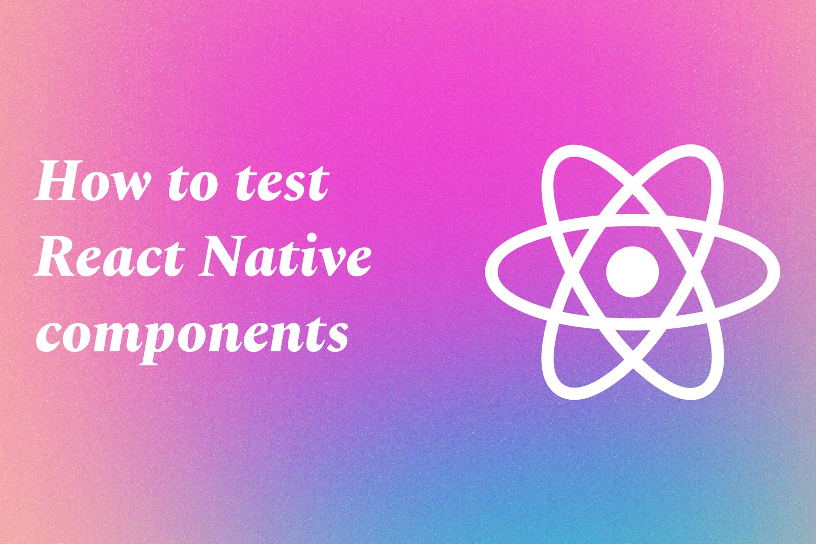 React Native Training