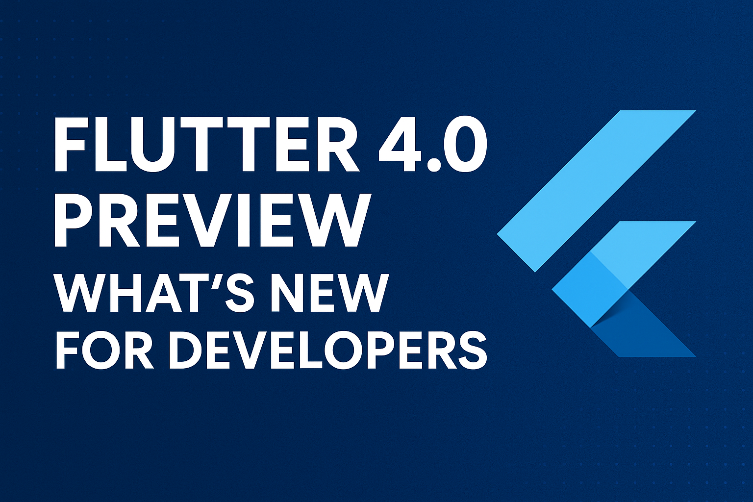 Flutter Training