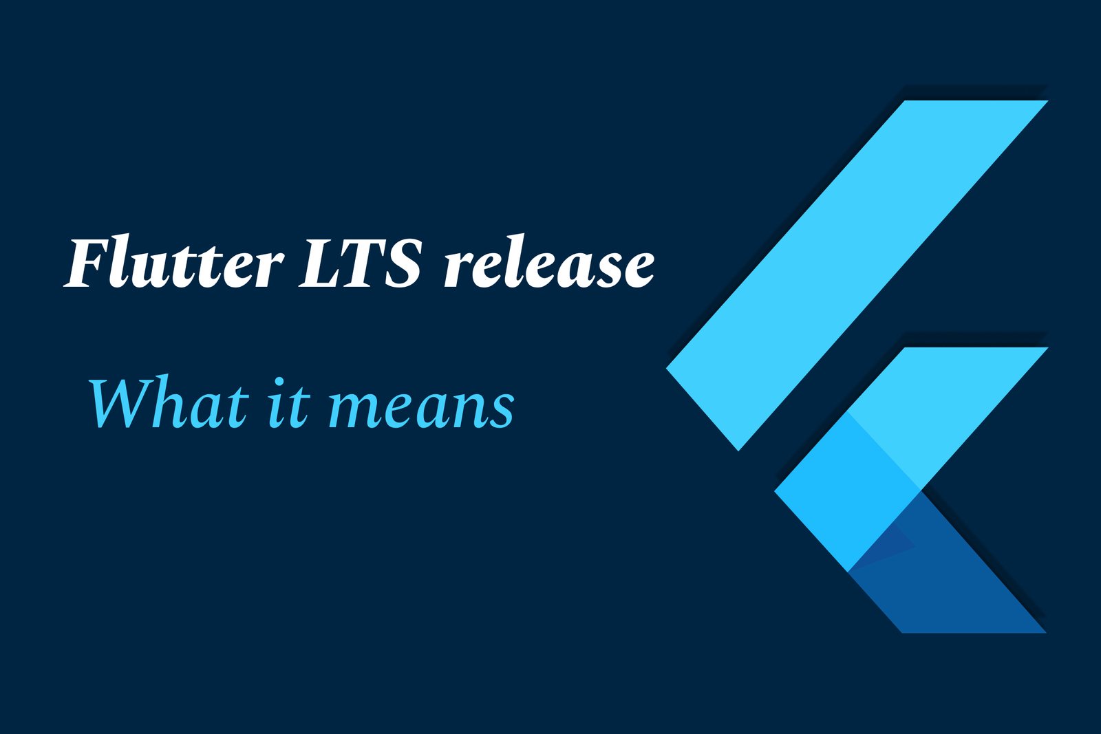 Flutter Training