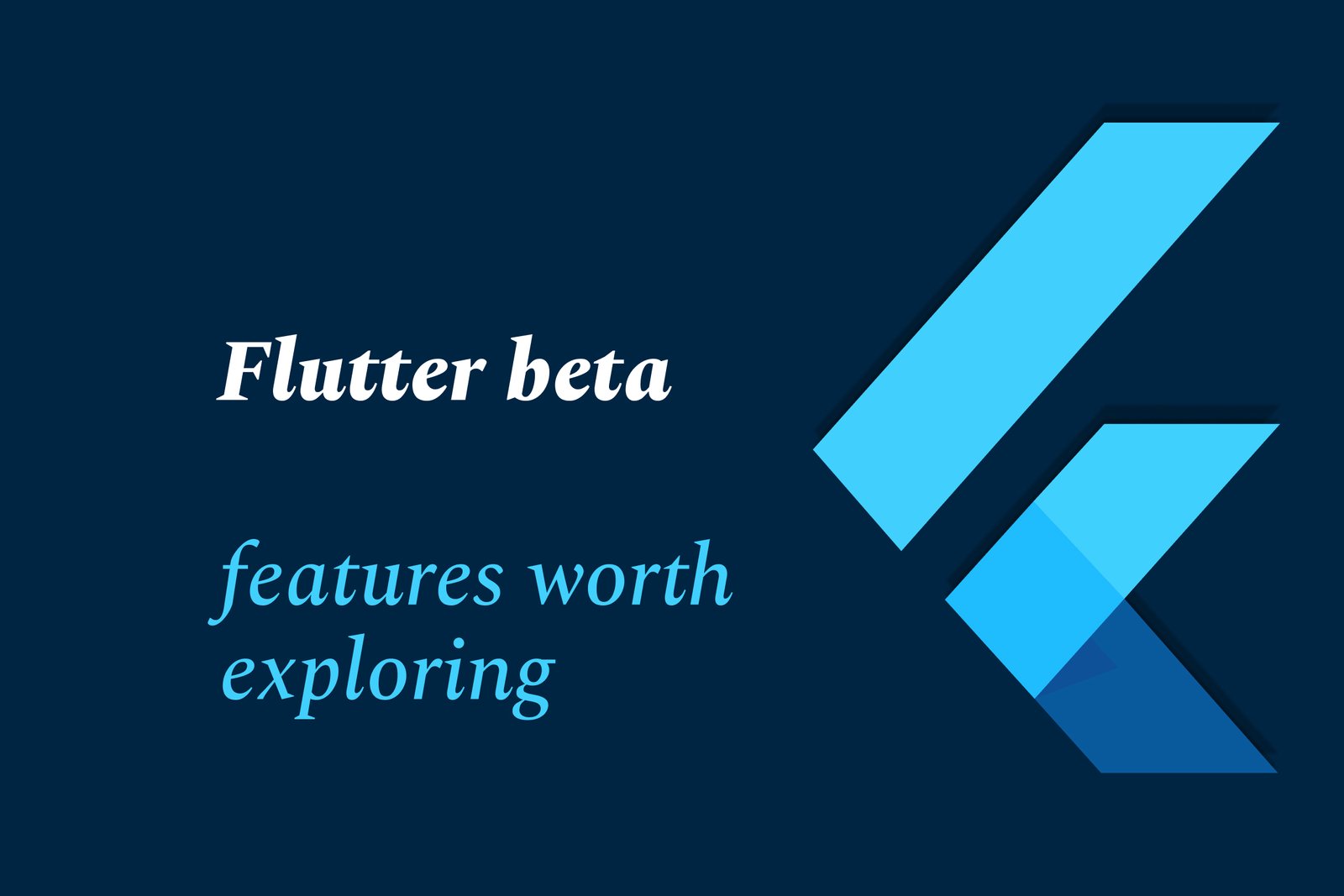 Flutter Training
