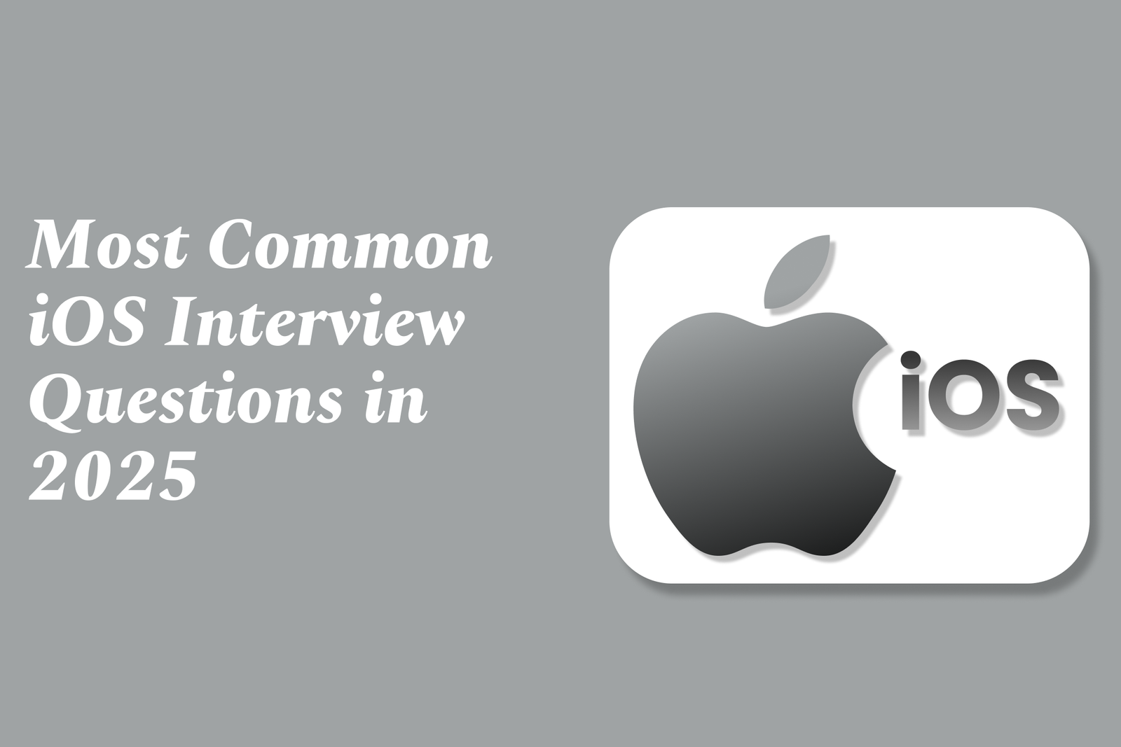 IOS Training