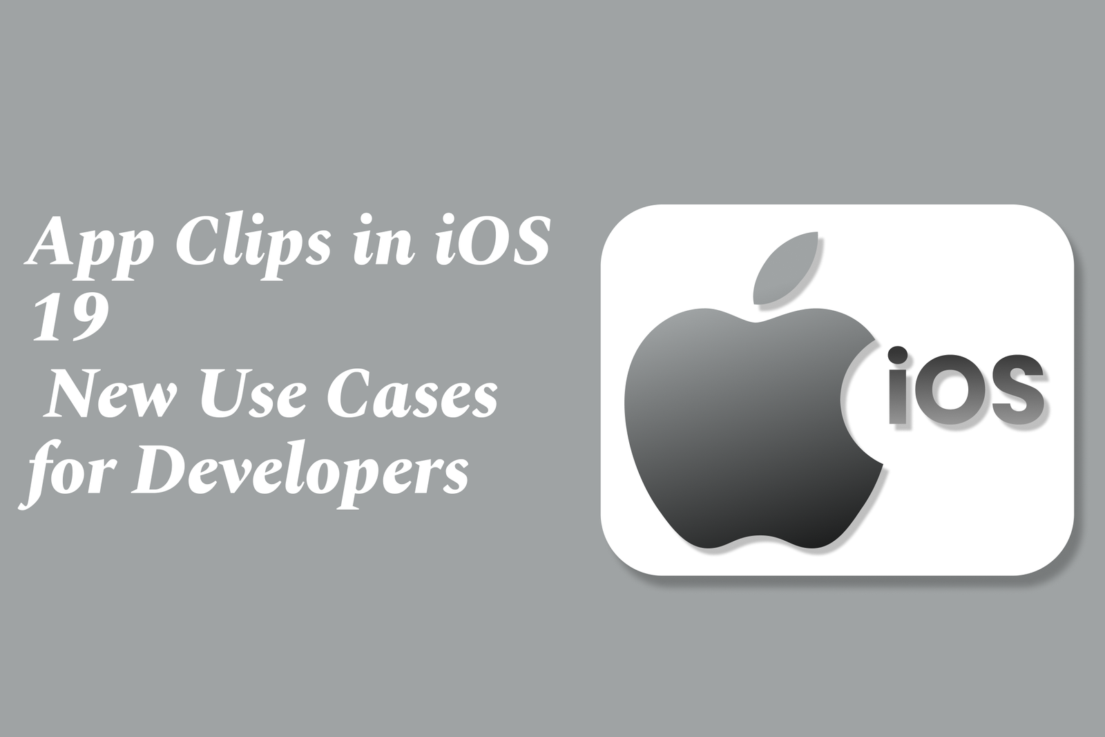 IOS Training