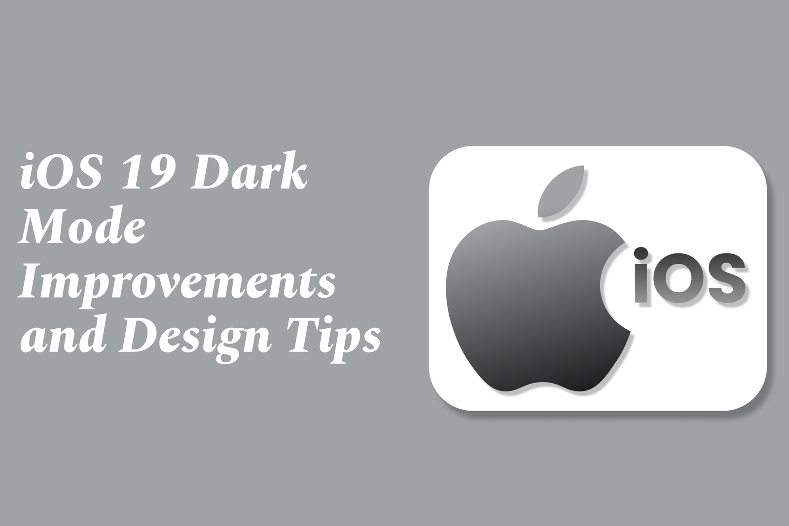 IOS Training