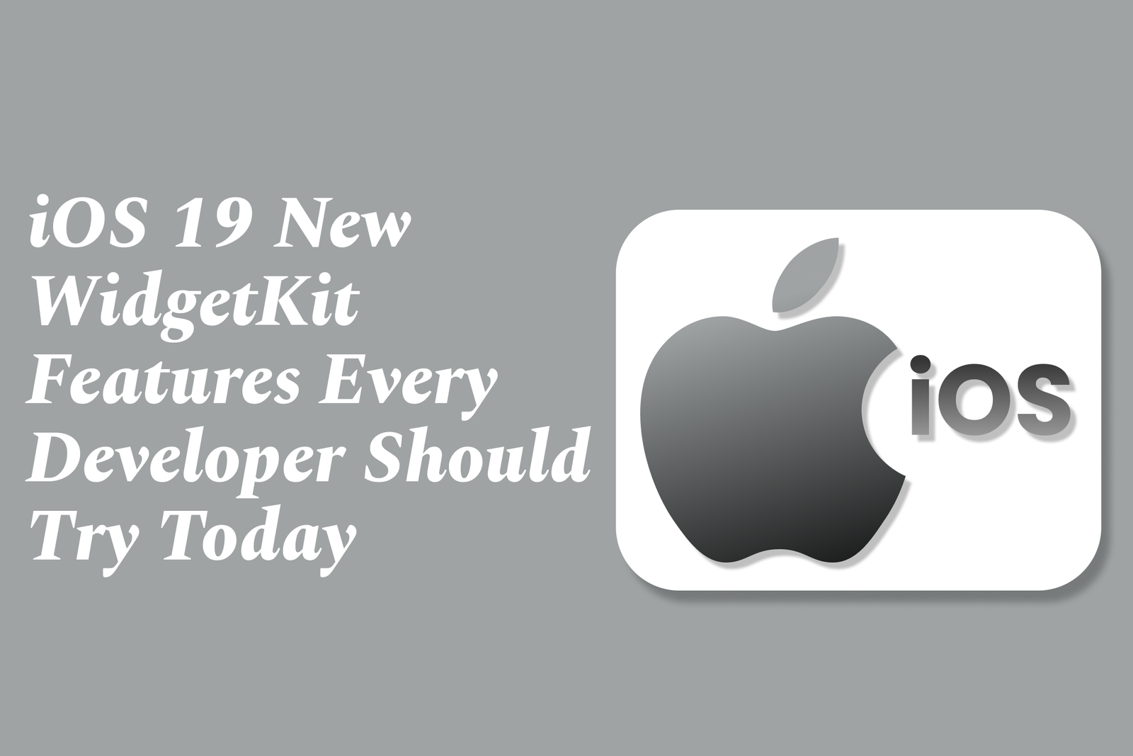 IOS Training